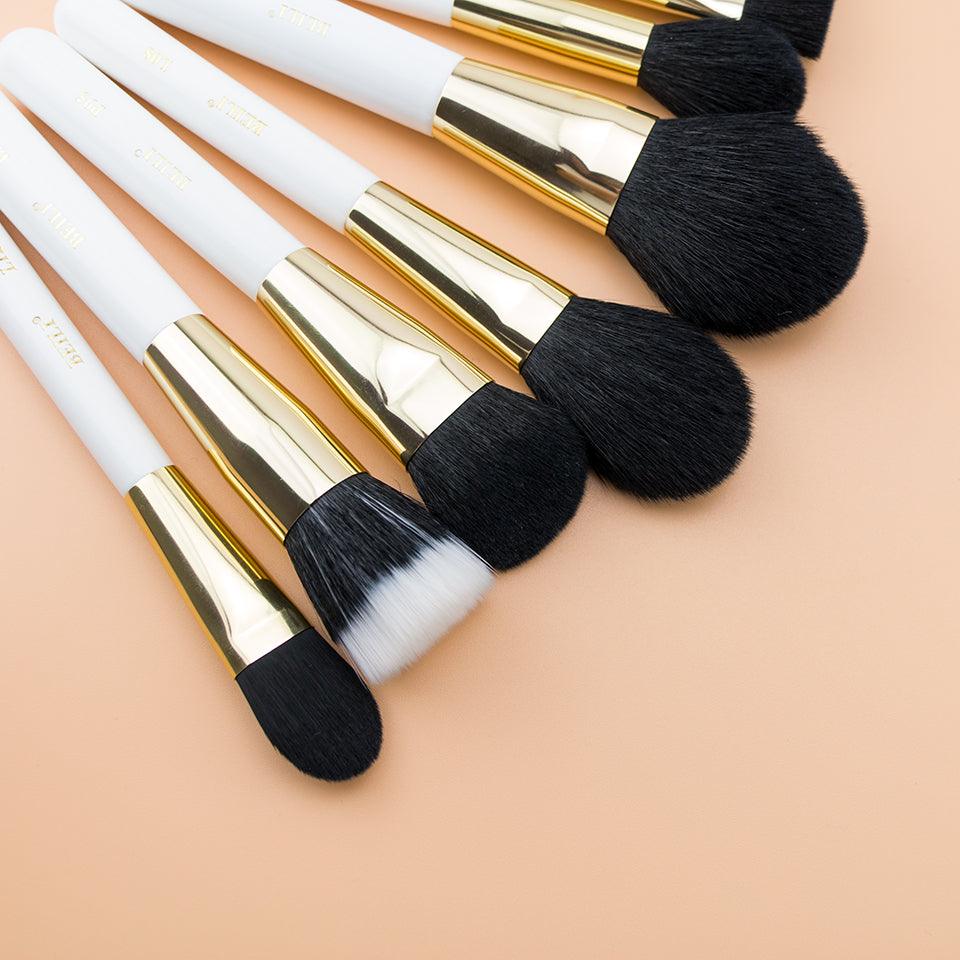Black Natural-Synthetic Professional Makeup Brush Set 29Pcs, White WB-S29 - BEILI Official Shop