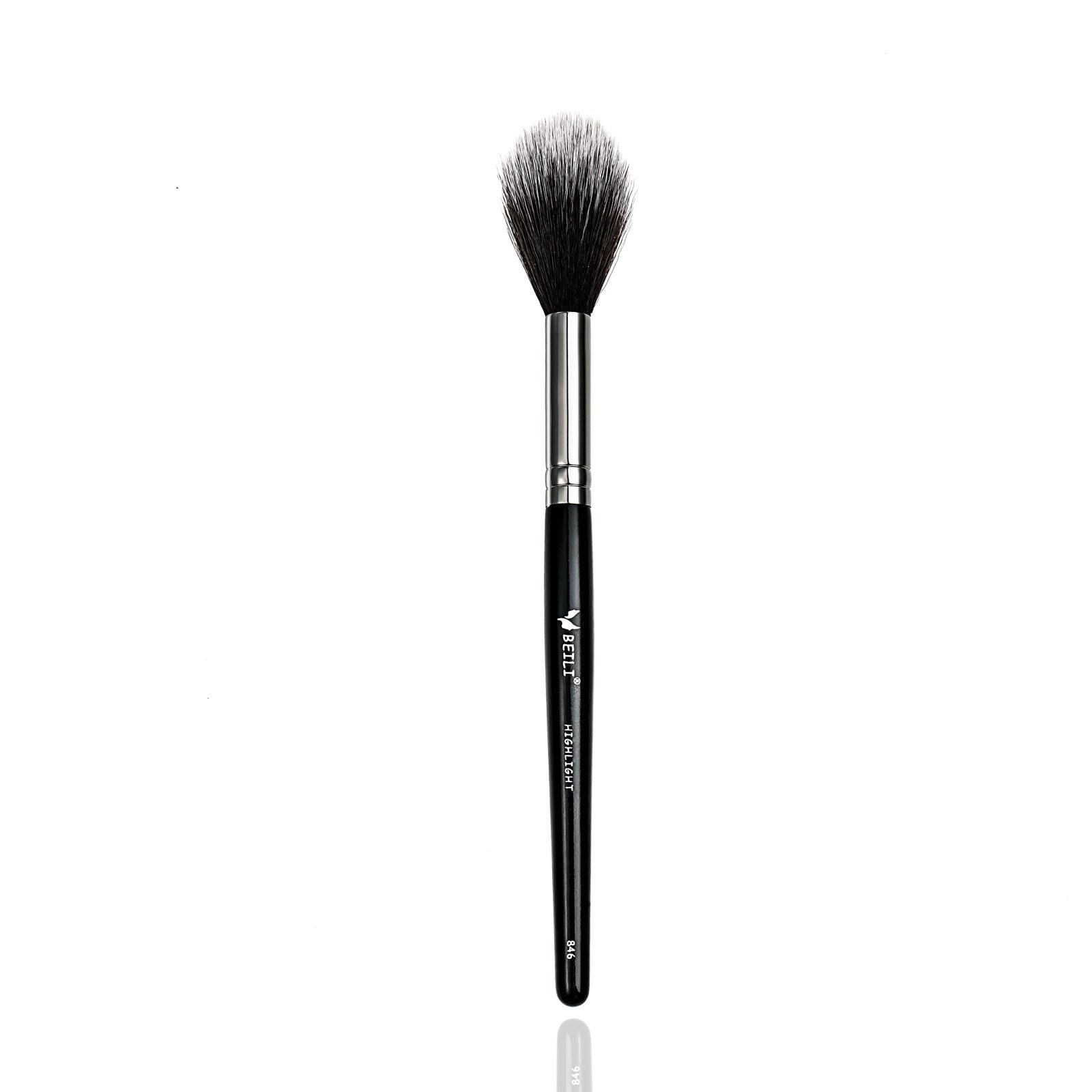 BEILI Highlighter Brush Makeup for Cheekbone Highlighting,Bronzer,Blush,Contour Face(846)