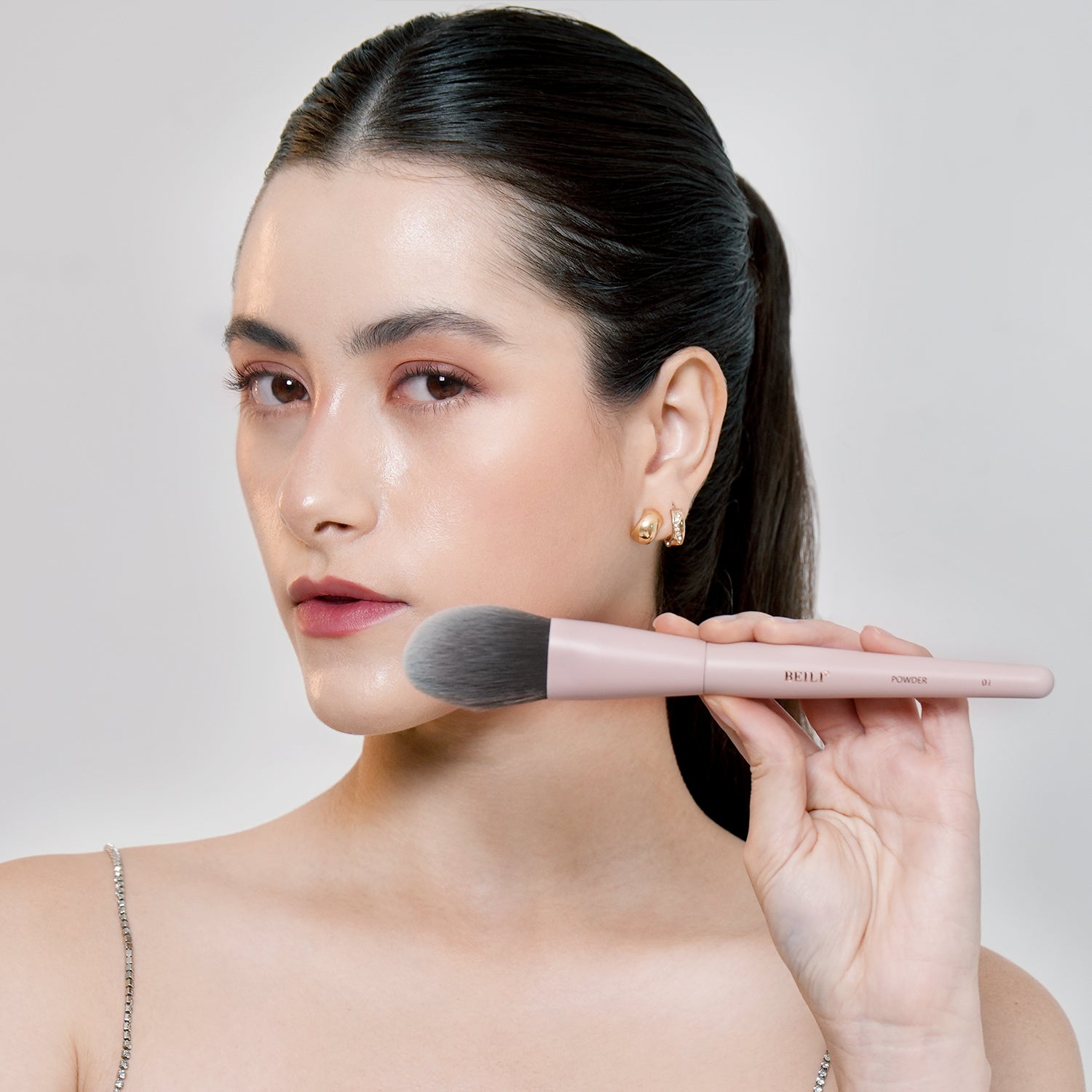 BEILI Pinselset Makeup Rosa Make Up Pinsel Set-FS12