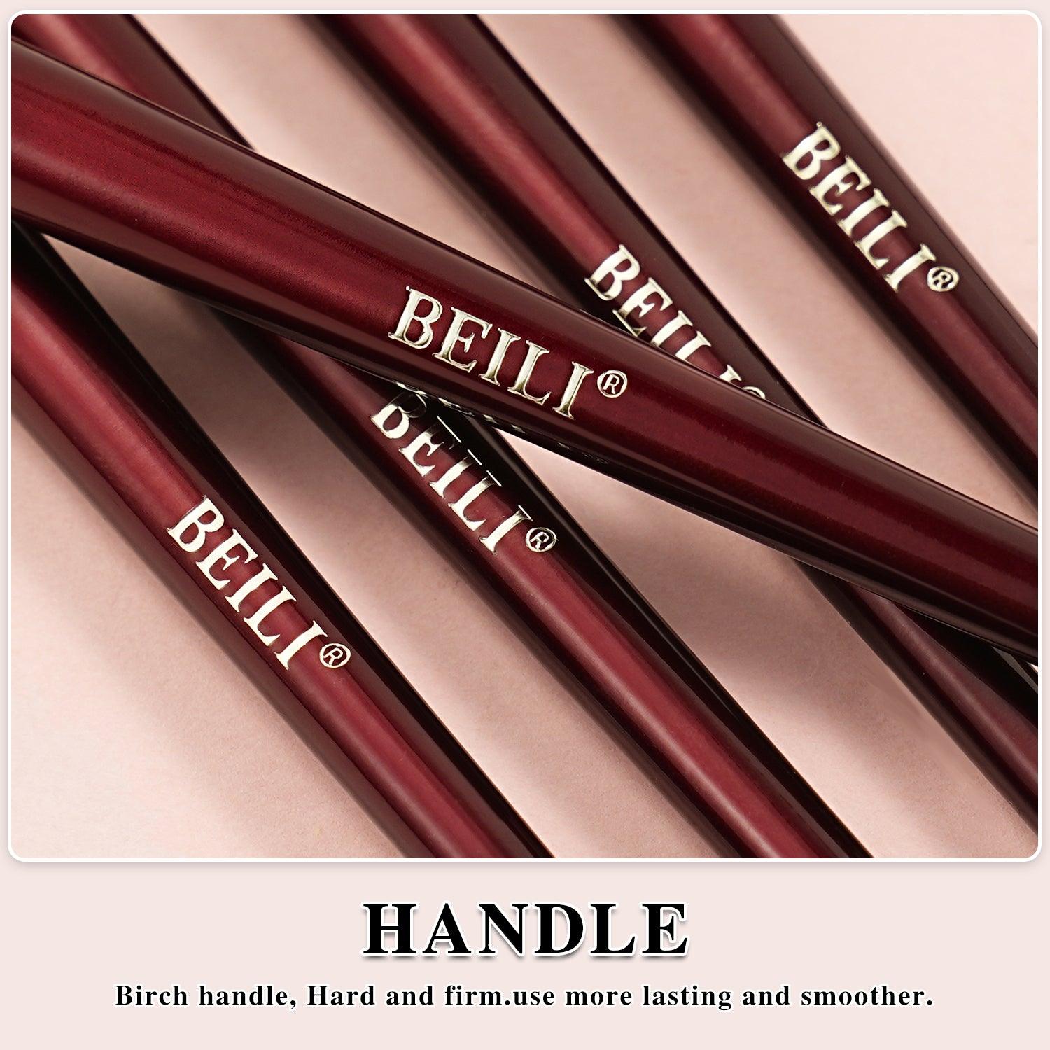 BEILI 8Pcs Daily Eye Makeup Brushes Set PRE8