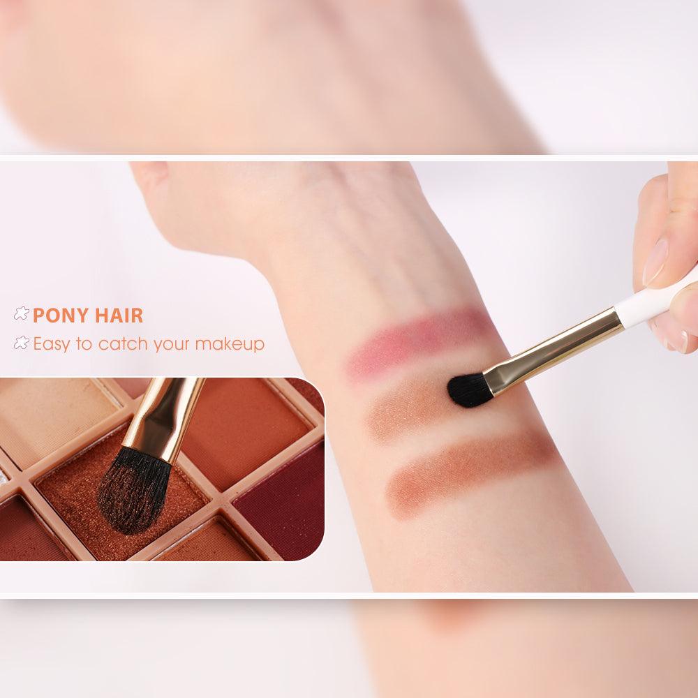 BEILI 6Pcs Individual Eye Brushes Set WBE6/WBE6+Bag