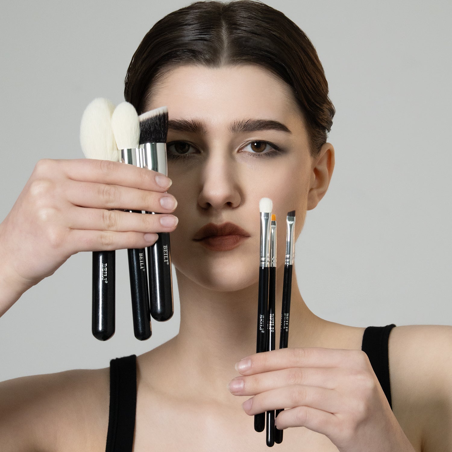 BEILI 30Pcs Professional Makeup Brush Set B30T+With Holder/B30