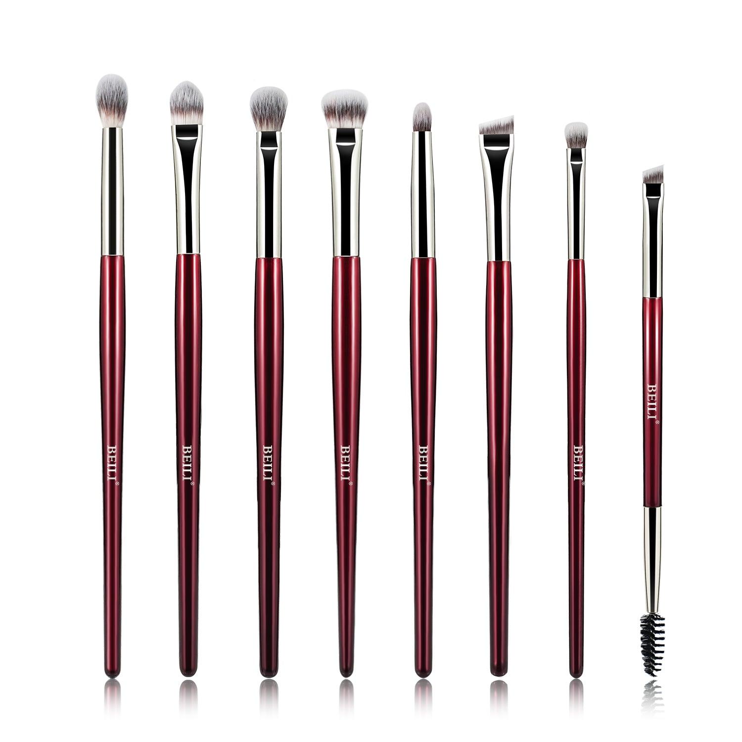 BEILI 8Pcs Daily Eye Makeup Brushes Set PRE8