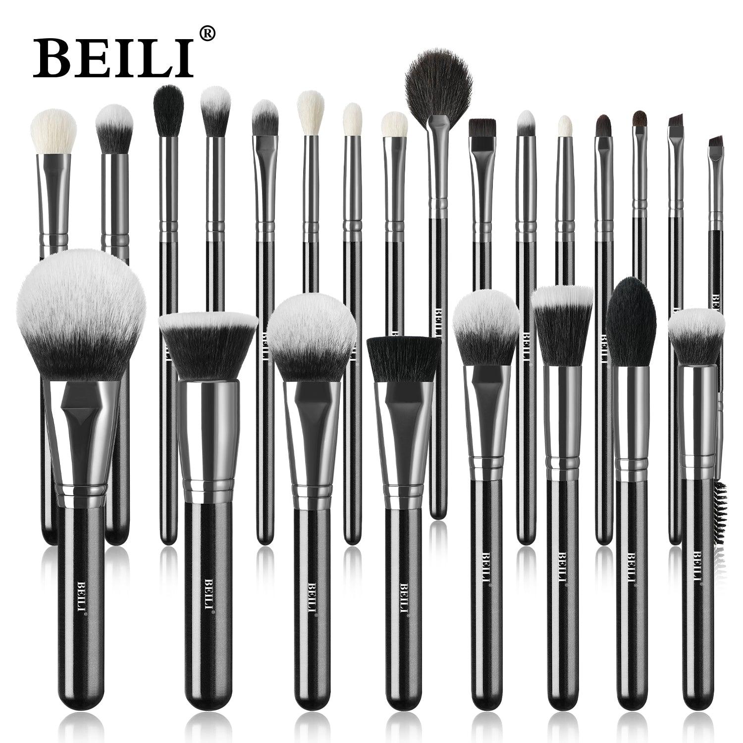 BEILI 24Pcs Professional Makeup Brush Set XB24