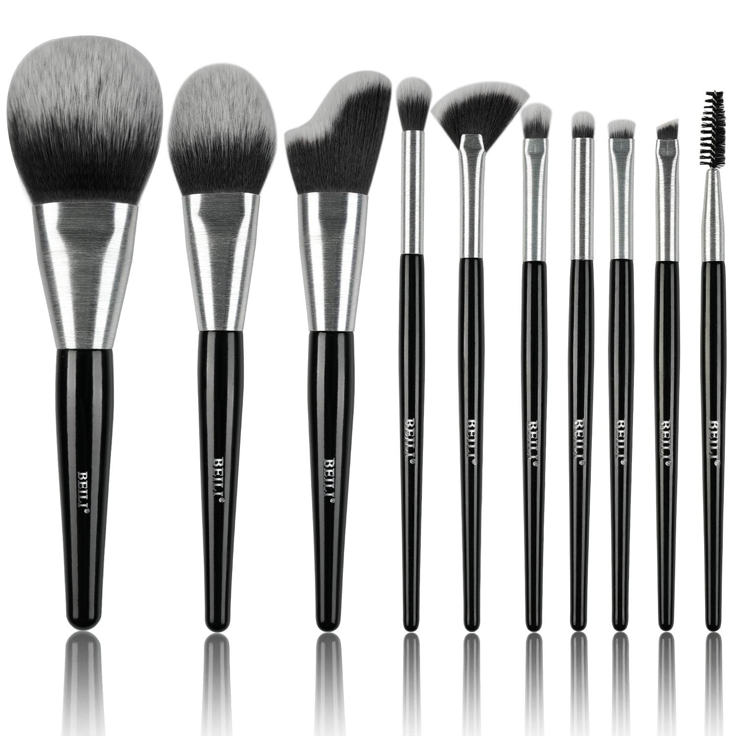 BEILI 10Pcs Makeup Brushes Kit,Professional Premium Make up Brushes Set/ MA10/MC10/MD10 - BEILI Official Shop