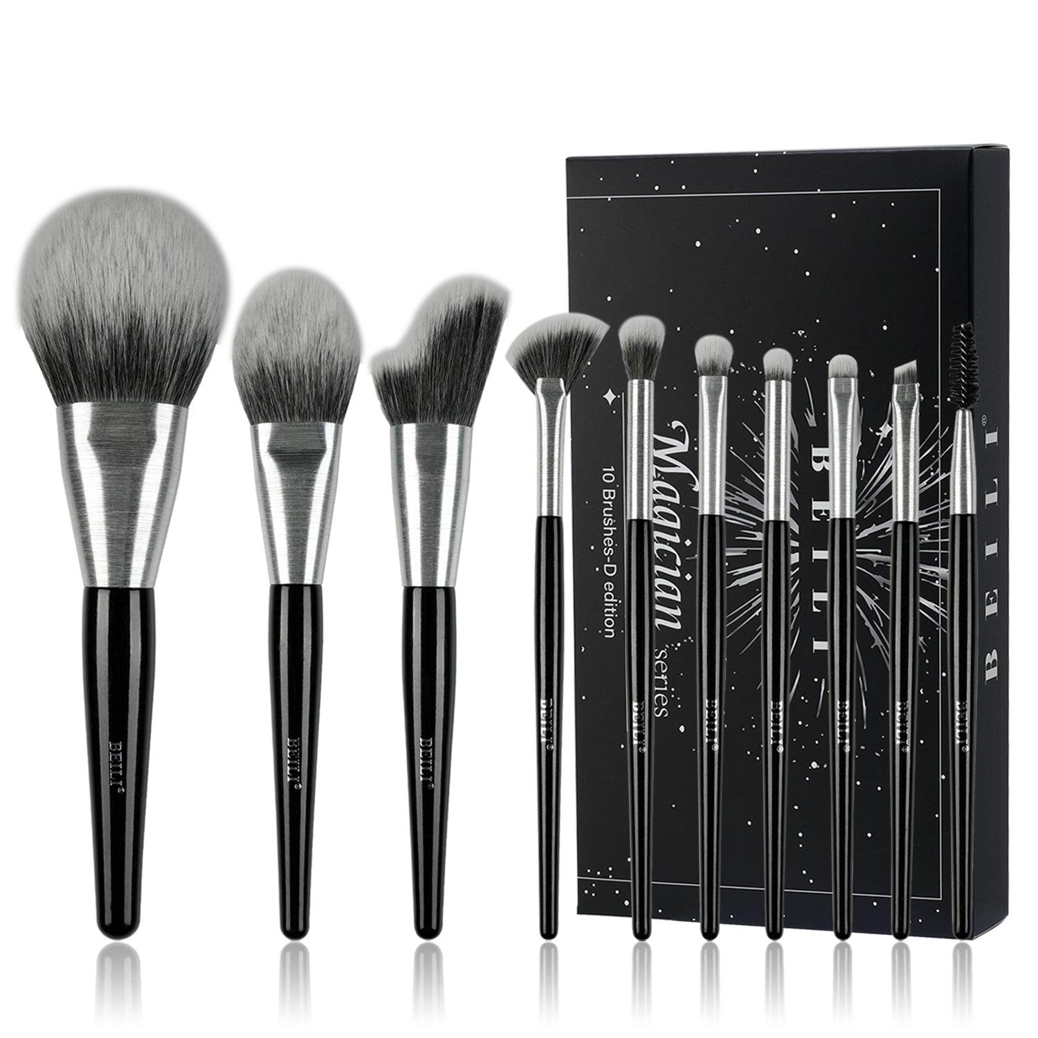 BEILI 10Pcs Makeup Brushes Kit,Professional Premium Make up Brushes Set/ MA10/MC10/MD10 - BEILI Official Shop