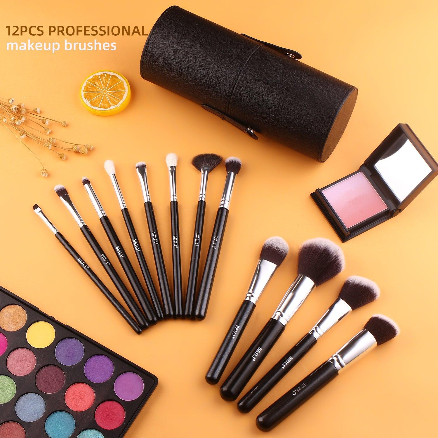 BEILI 12Pcs Individual Makeup Brush Set B12/B12T - BEILI Official Shop