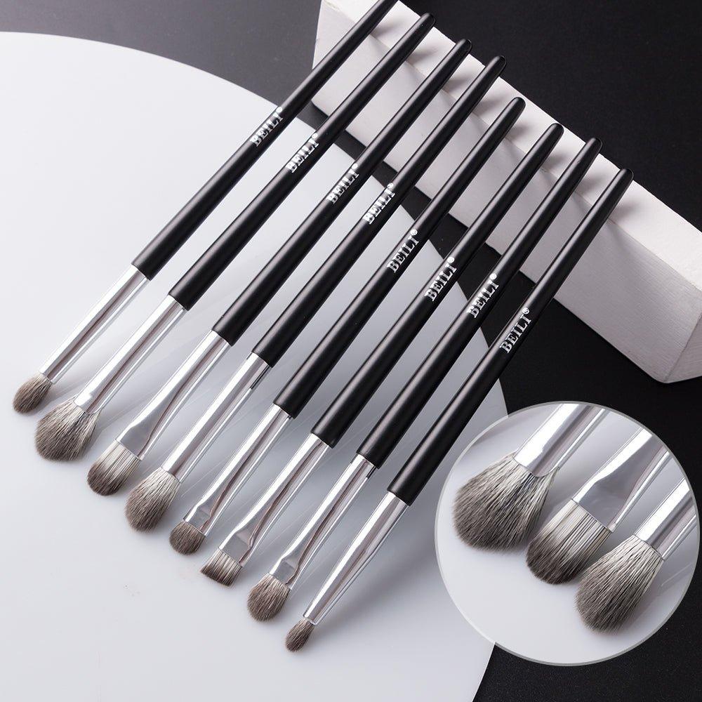 BEILI 12Pcs Premium Vegan Makeup Brushes Set BG12/BG12 With Bag - BEILI Official Shop