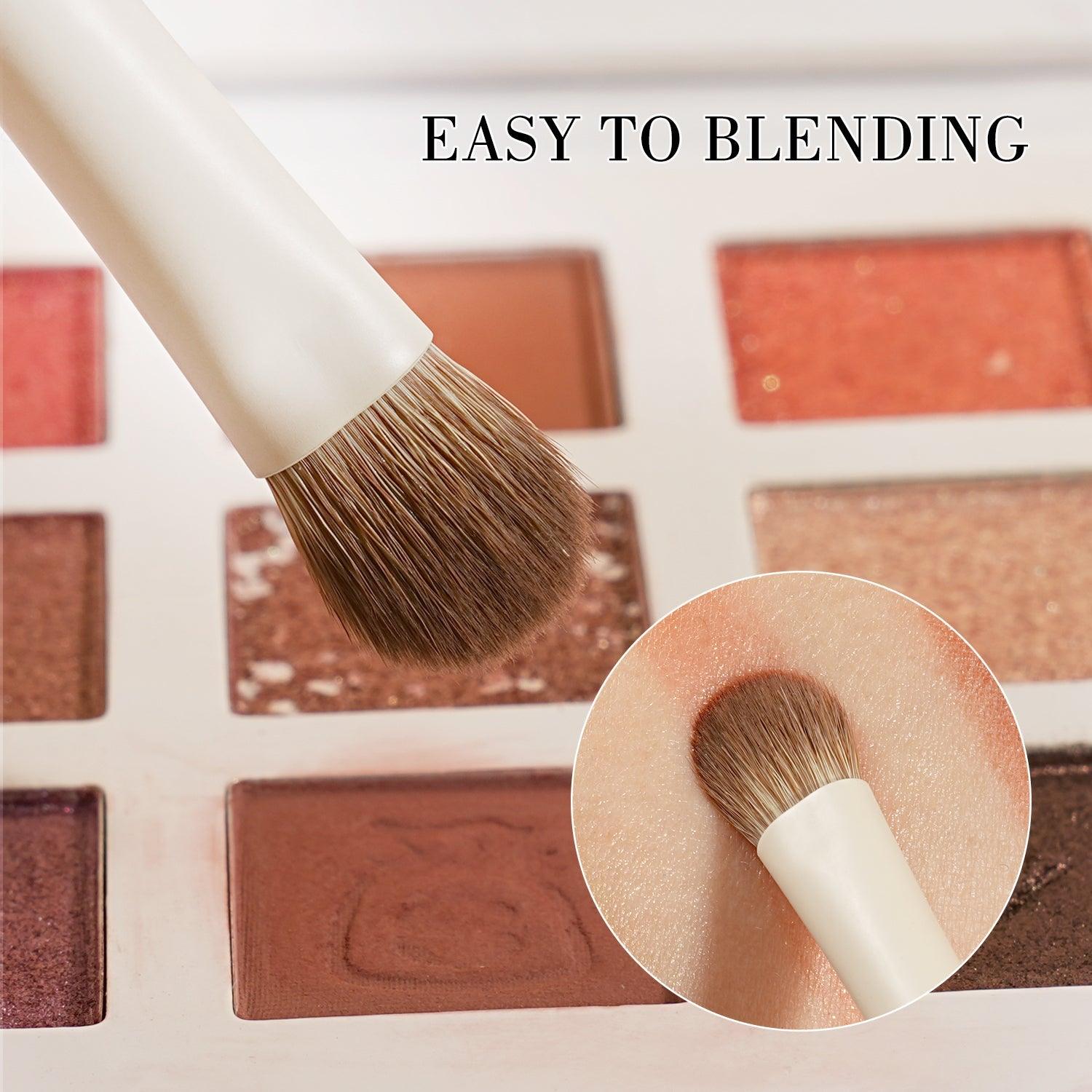 BEILI 15pcs Elegant Beige Face and Eye Makeup Brush Set A15 - BEILI Official Shop