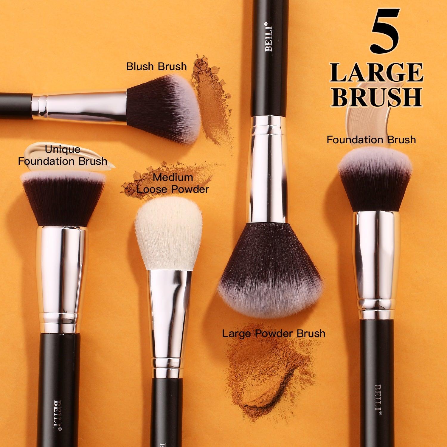 BEILI 15Pcs Individual Makeup Brush Set BN15 - BEILI Official Shop