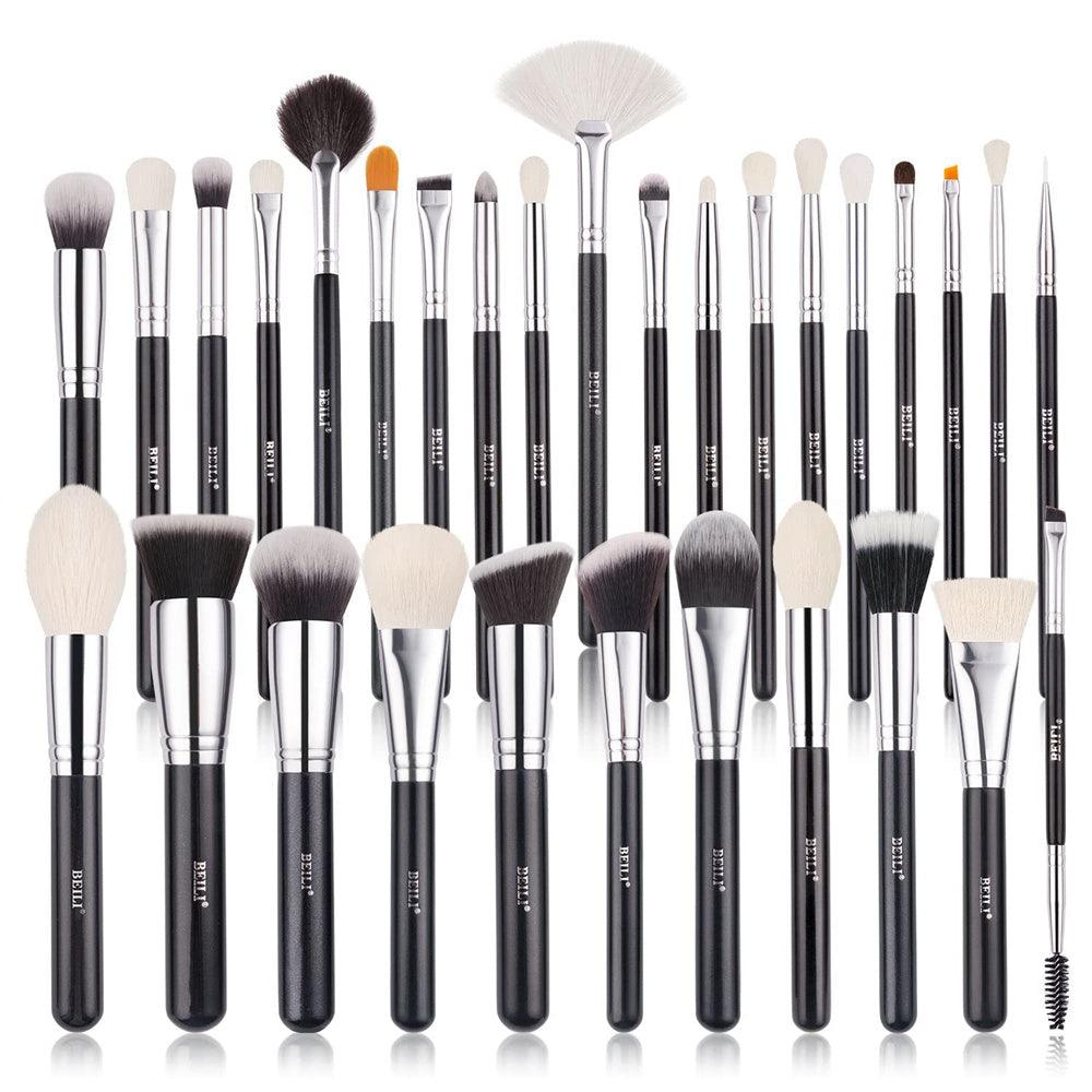 Black Professional Makeup Brush Set 30Pcs, Synthetic B30-S02 - BEILI Official Shop