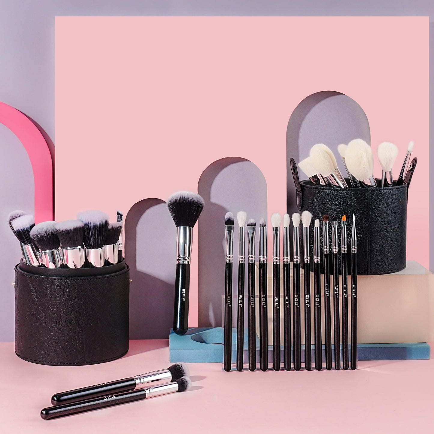 BEILI 30Pcs Professional Makeup Brush Set B30T+With Holder/B30