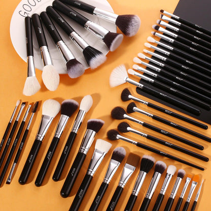 BEILI 42Pcs Professional Makeup Brush Set B42/B42T+With Holder