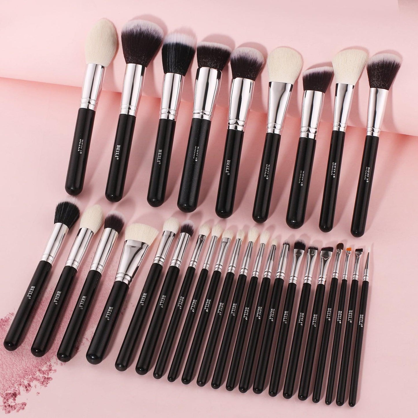 BEILI 30Pcs Professional Makeup Brush Set B30T+With Holder/B30