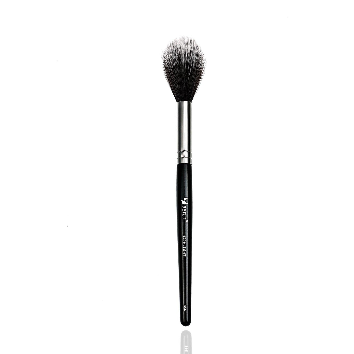 BEILI Highlighter Brush Makeup for Cheekbone Highlighting,Bronzer,Blush,Contour Face(846)