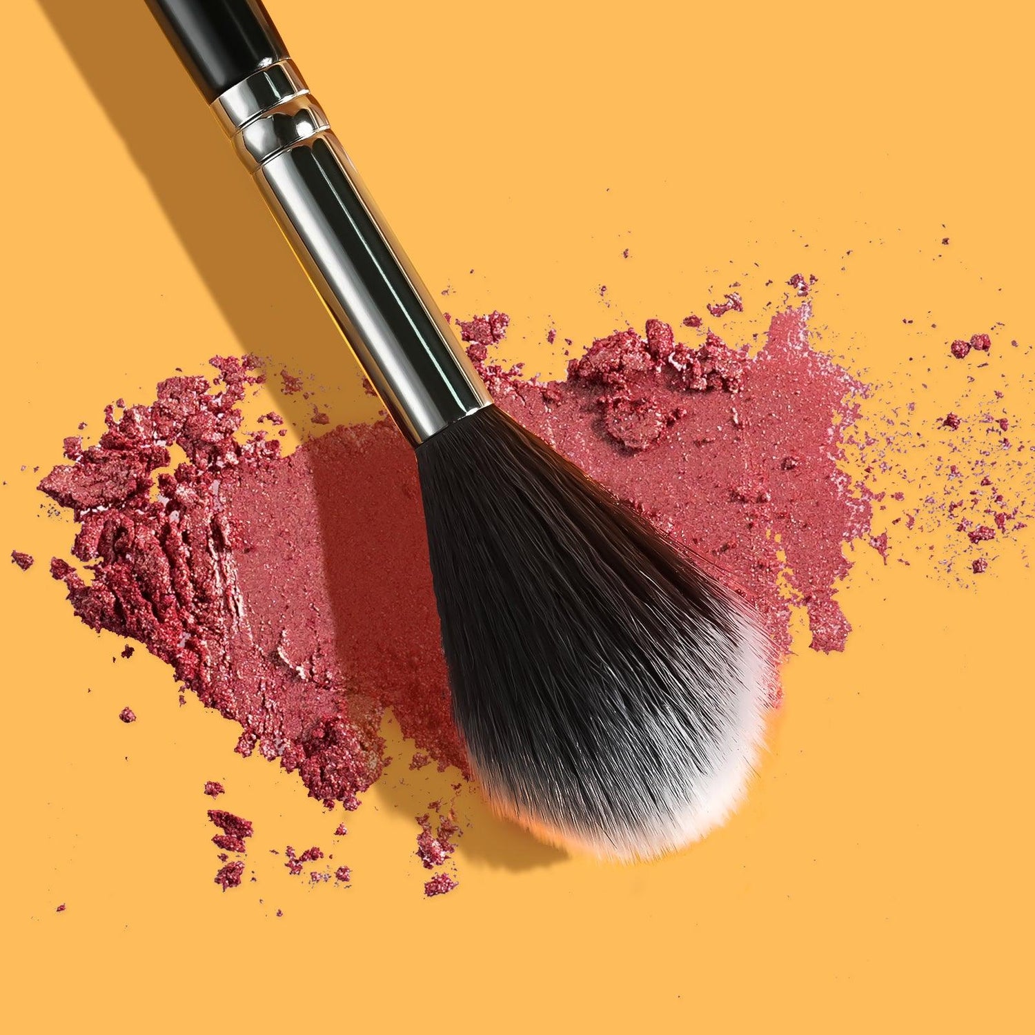 BEILI Highlighter Brush Makeup for Cheekbone Highlighting,Bronzer,Blush,Contour Face(846)