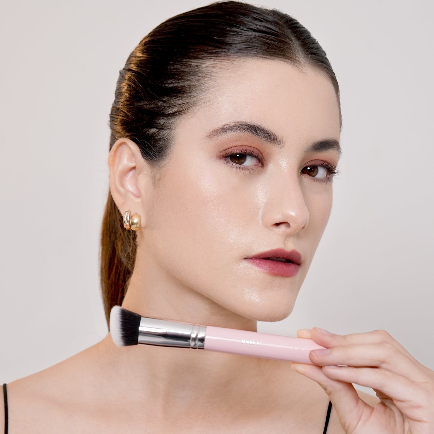 BEILI 9Pcs Blushing Pink Makeup Brush Set 9PCS  FY09/FY09T