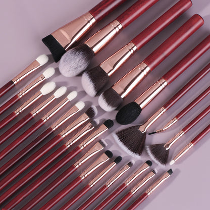Set di pennelli per trucco professionale Redwood 25 pezzi RB25