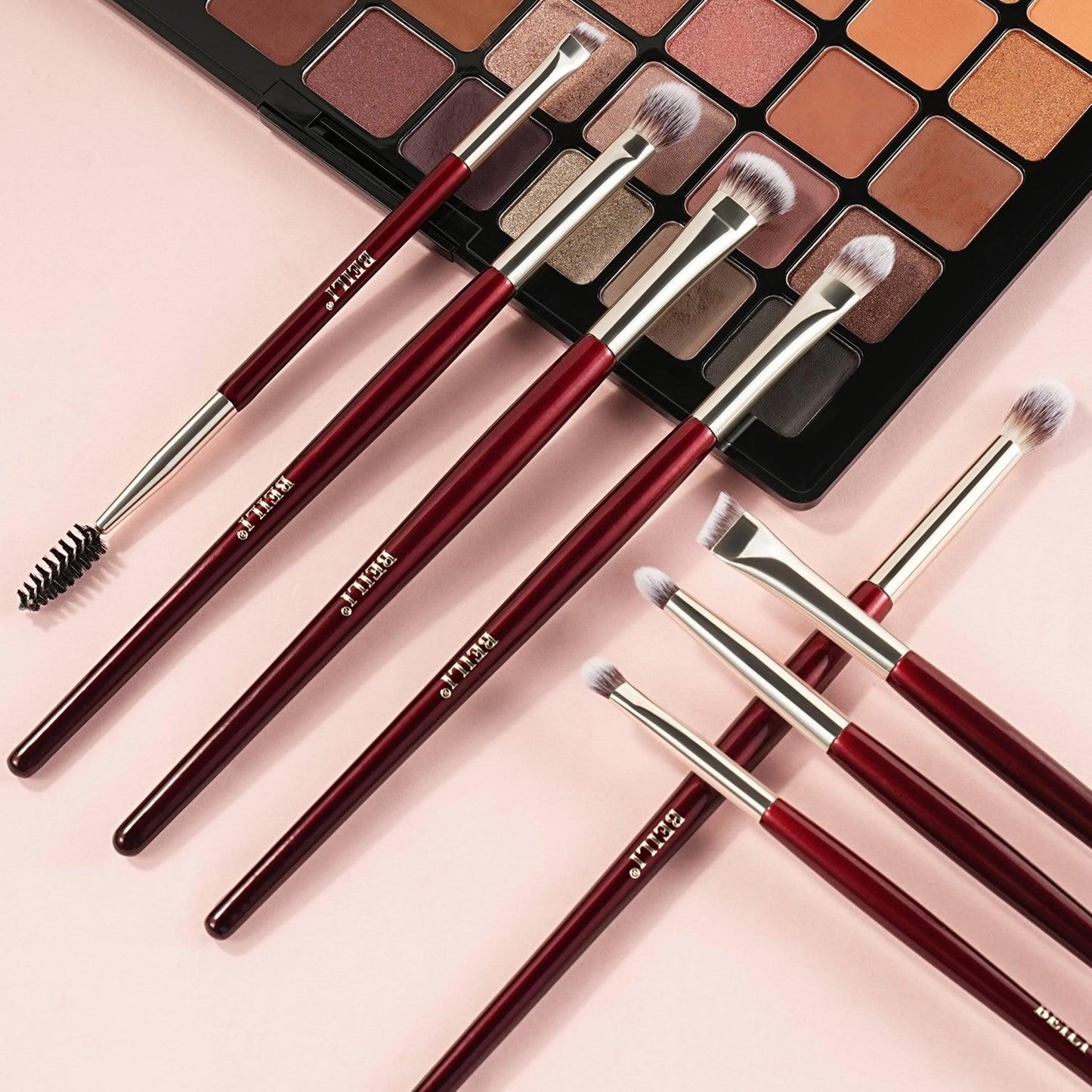 BEILI 8Pcs Daily Eye Makeup Brushes Set PRE8