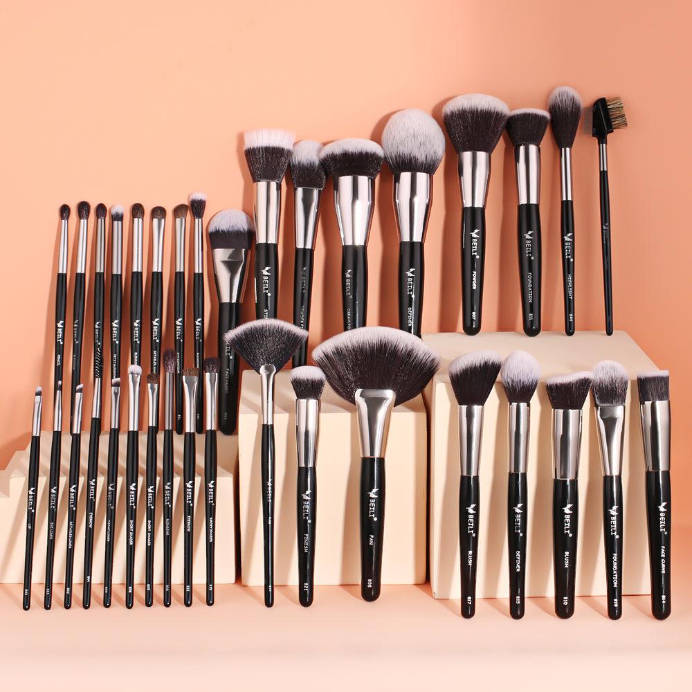 BEILI 35Pcs Complete Makeup Brush Set BX-S35