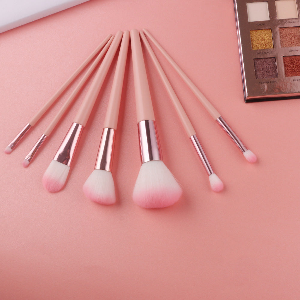 BEILI Makeup Brushes Kit,Professional Premium Make up Brushes Set/orange/10Pcs/ MA10