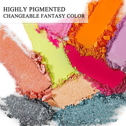 BEILI 40 Colors Waterproof Highly Pigmented Eye Makeup Palette