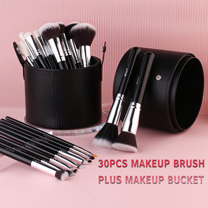 BEILI 30Pcs Professional Makeup Brush Set  With Holder B30/B30T