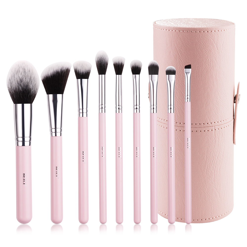 BEILI Blushing Pink Makeup Brush Set 9PCS  FY09/FY09T