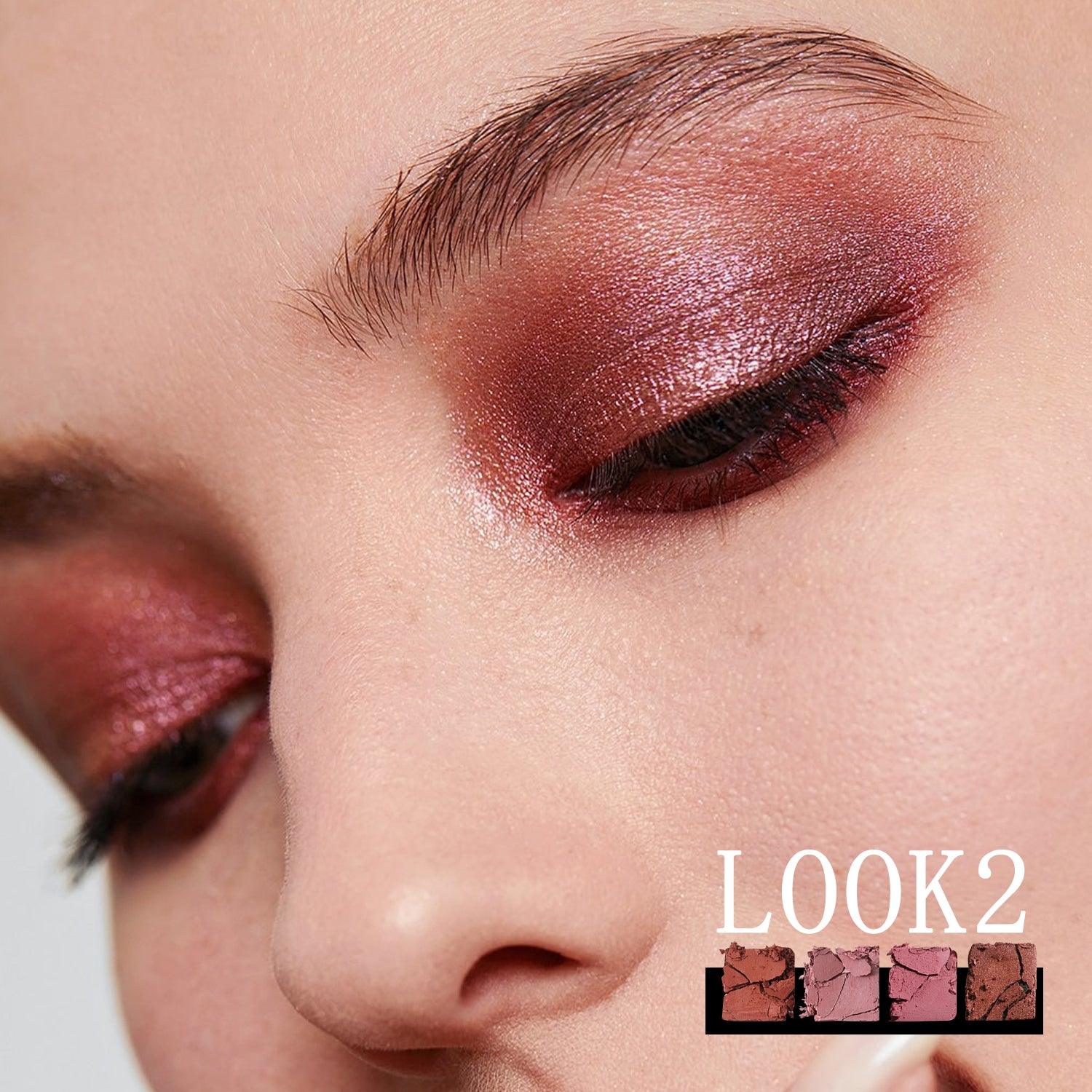 BEILI 40 Colors  Smokey Rainbow  Colorful Eyeshadow Palette