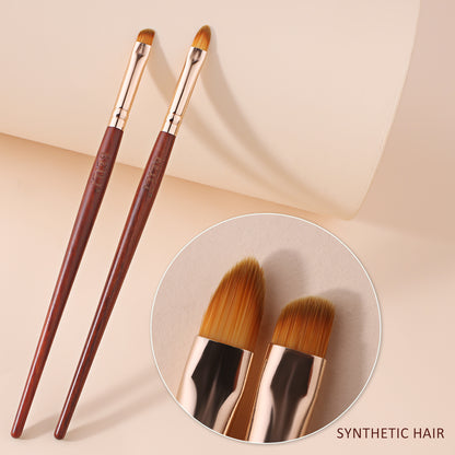 Junior Makeup Brushes Set 13Pcs, Boutique Mahogany Series, Synthetic  RD0013 - BEILI Official Shop