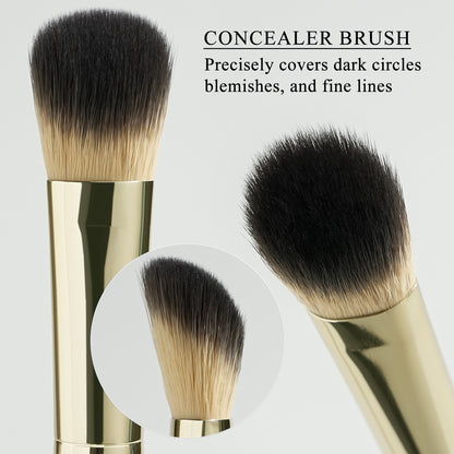 BEILI Make Up Brush Set 7 Pieces Makeup Vegan Makeup Brush Set, Professional Makeup Brush Set with Powder Brush-FD07