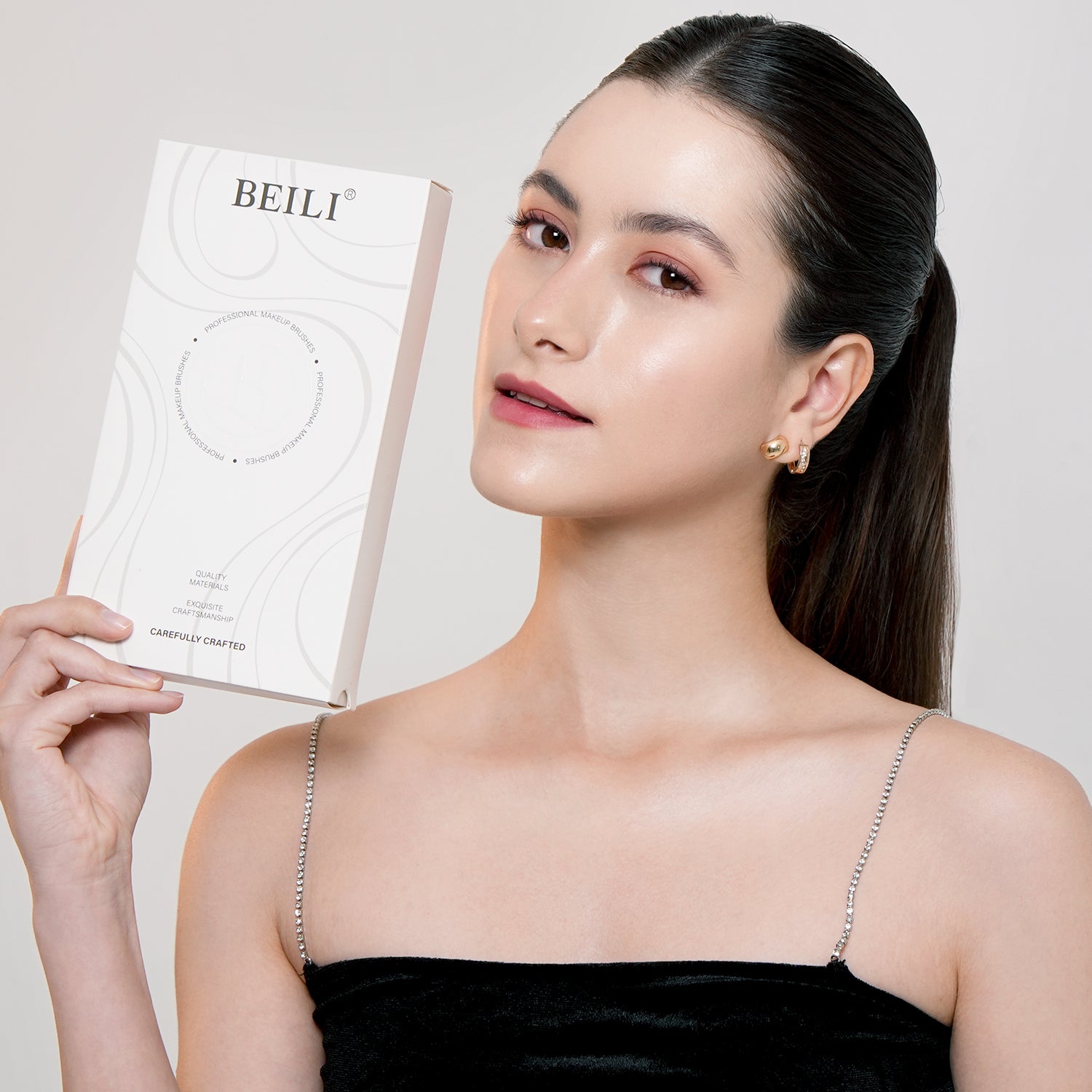 BEILI Pinselset Makeup Rosa Make Up Pinsel Set-FS12