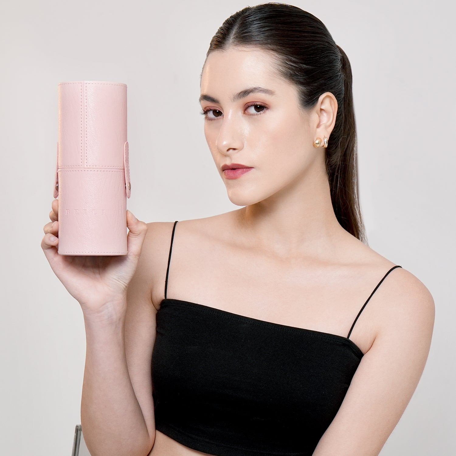 BEILI 9Pcs Blushing Pink Makeup Brush Set 9PCS  FY09/FY09T