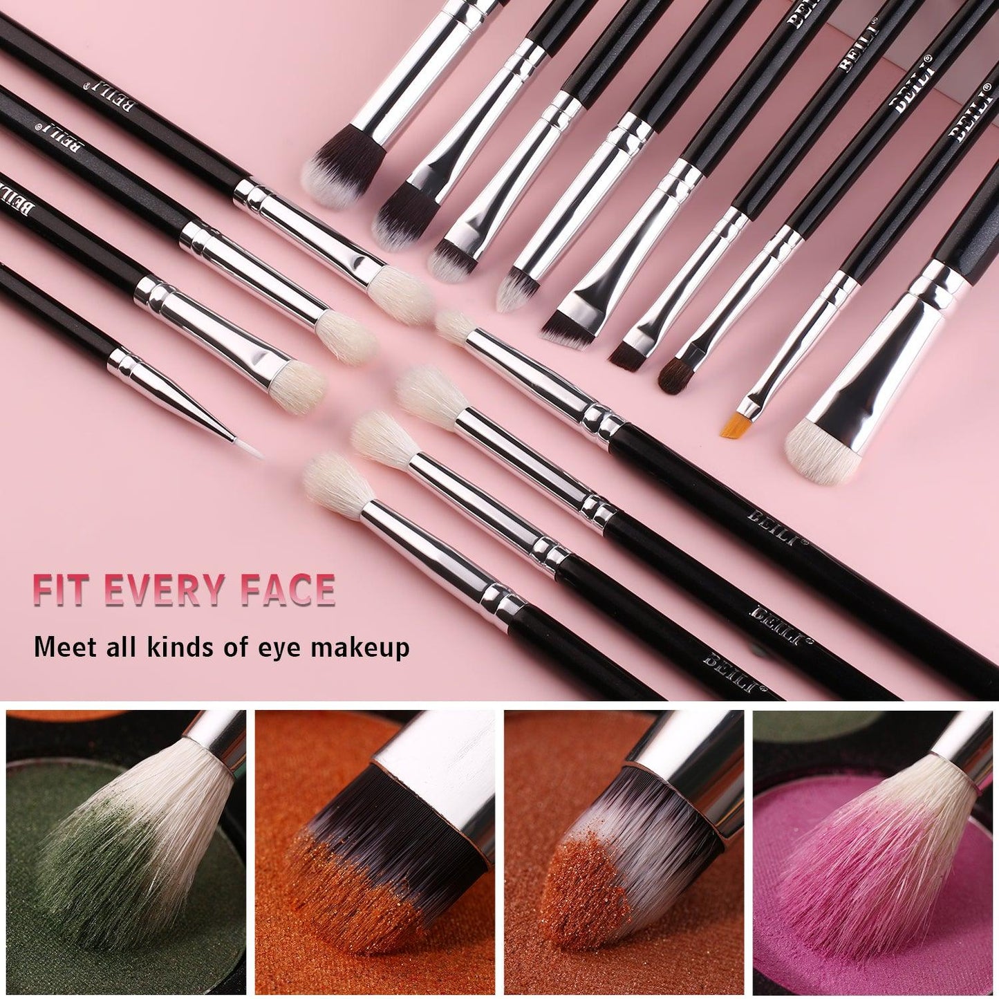 BEILI 30Pcs Professional Makeup Brush Set B30T+With Holder/B30