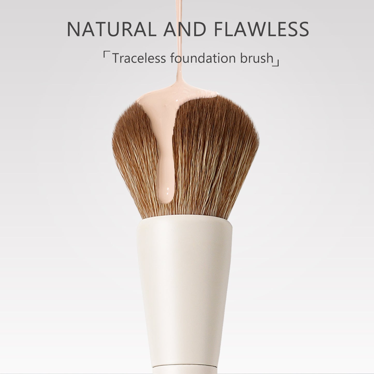 BEILI 6PCS Makeup Brushes, Premium Vegan Makeup Brush Set, Including Foundation Brush, Concealer Brush, Eyeshadow Brush, Powder Brush, Highlighter Brush and Blending Brush for Women