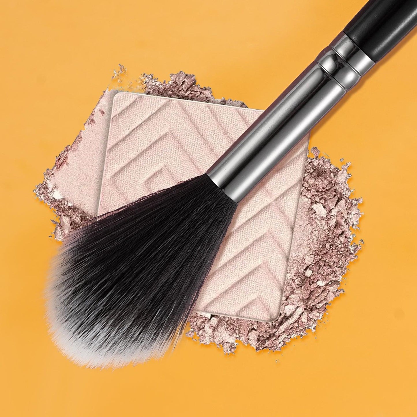 BEILI Highlighter Brush Makeup for Cheekbone Highlighting,Bronzer,Blush,Contour Face(846)