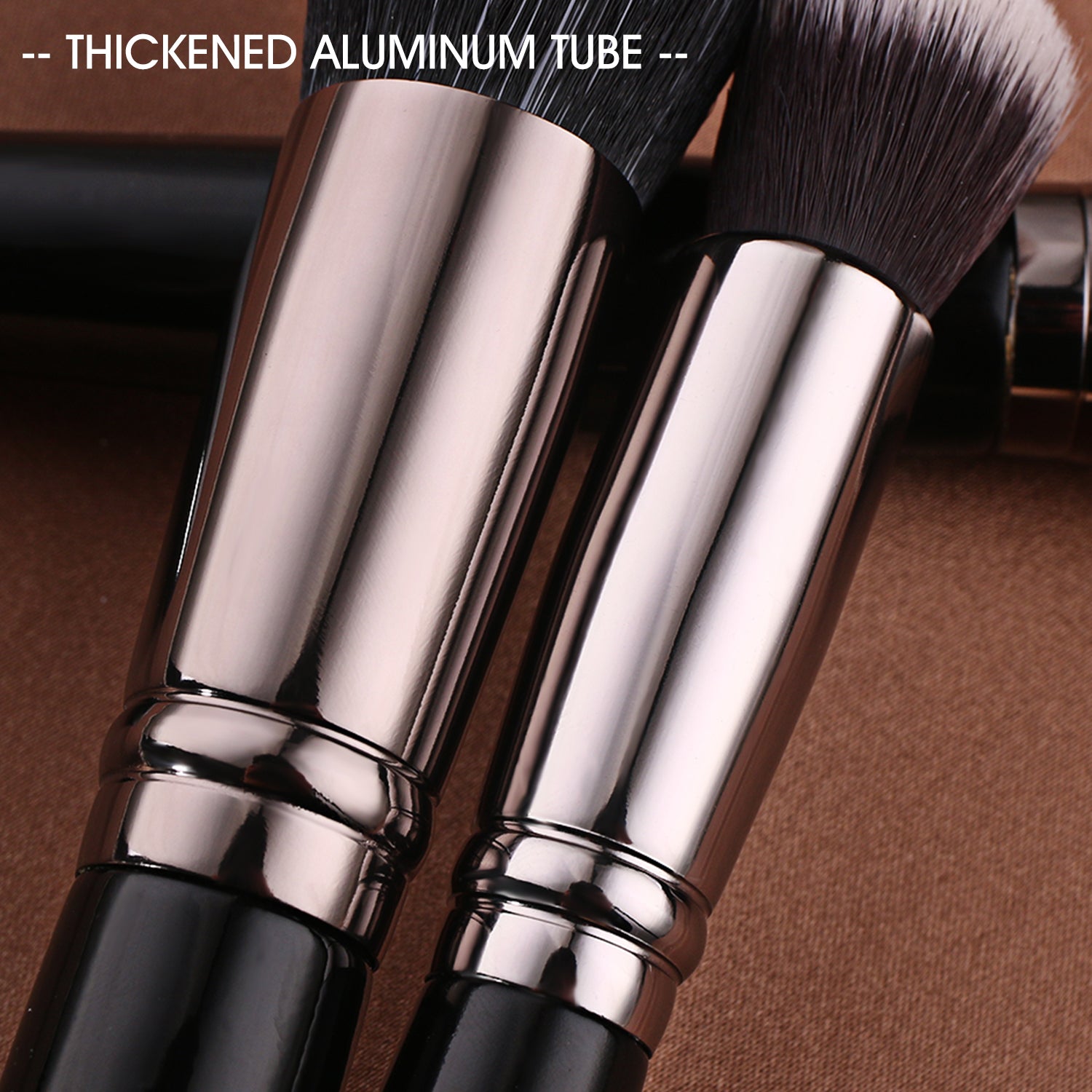Black Professional Makeup Brush Set 40Pcs, Synthetic  BX-S40 - BEILI Official Shop