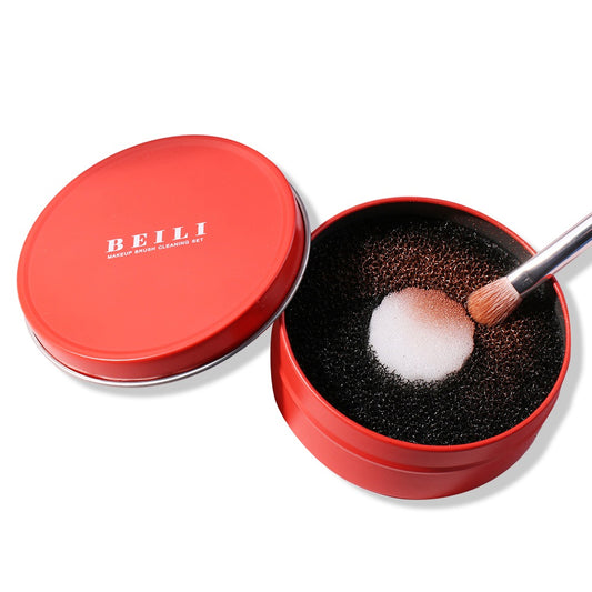 BEILI Makeup Brush Cleaning Pat Dry and Wet Red P1012