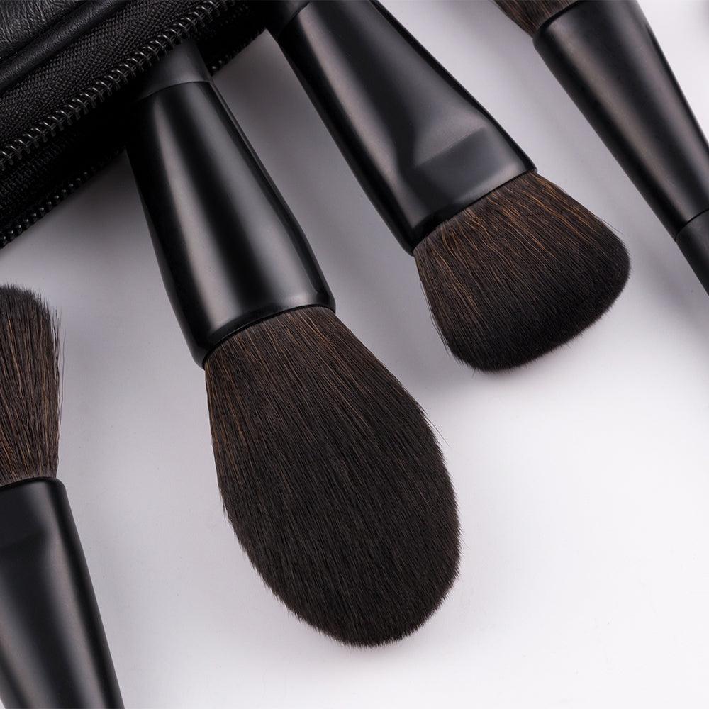 BEILI 8Pcs Makeup Brush Set Black/BB8/BB8+bag