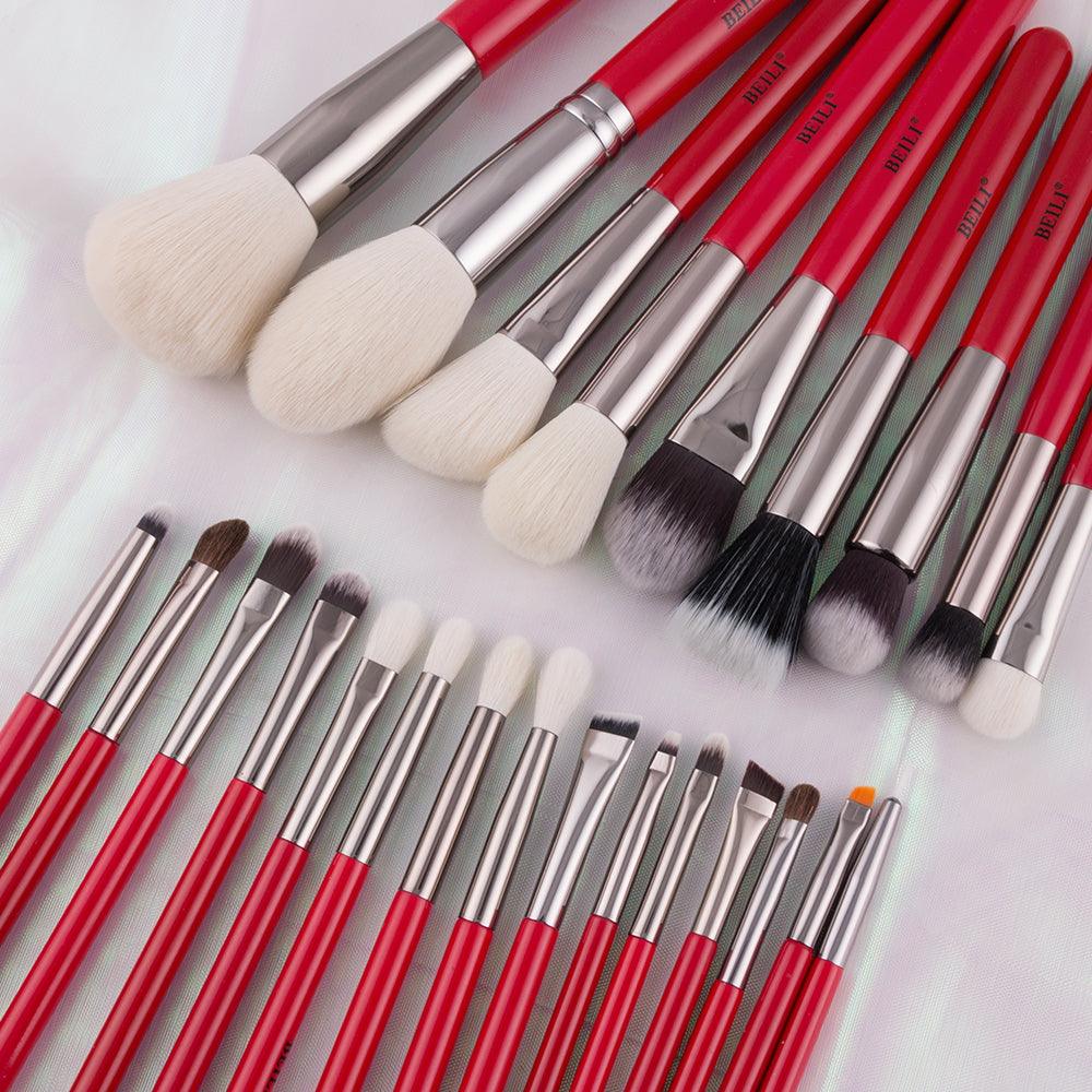 BEILI 24Pcs Individual Makeup Brush Set H24