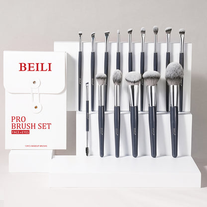 BEILI 15Pcs/9Pcs Versatile Brush Set Collection PR15/PB15/PR9