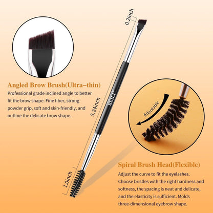 BEILI 1/2/3PCS Dual - head Eyebrow Eyelash Brush BA18 - BEILI Official Shop