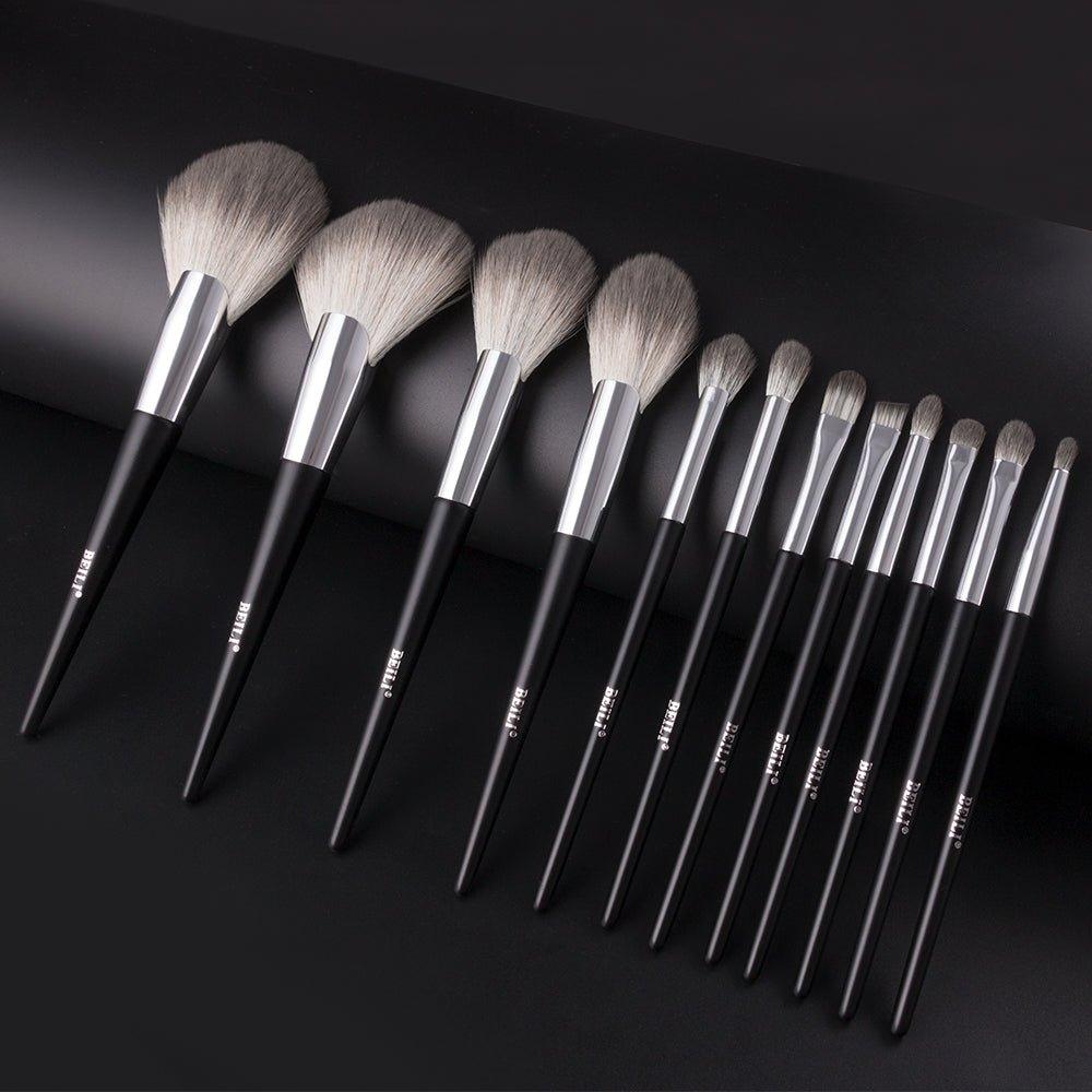 BEILI 12Pcs Premium Vegan Makeup Brushes Set BG12/BG12 With Bag - BEILI Official Shop