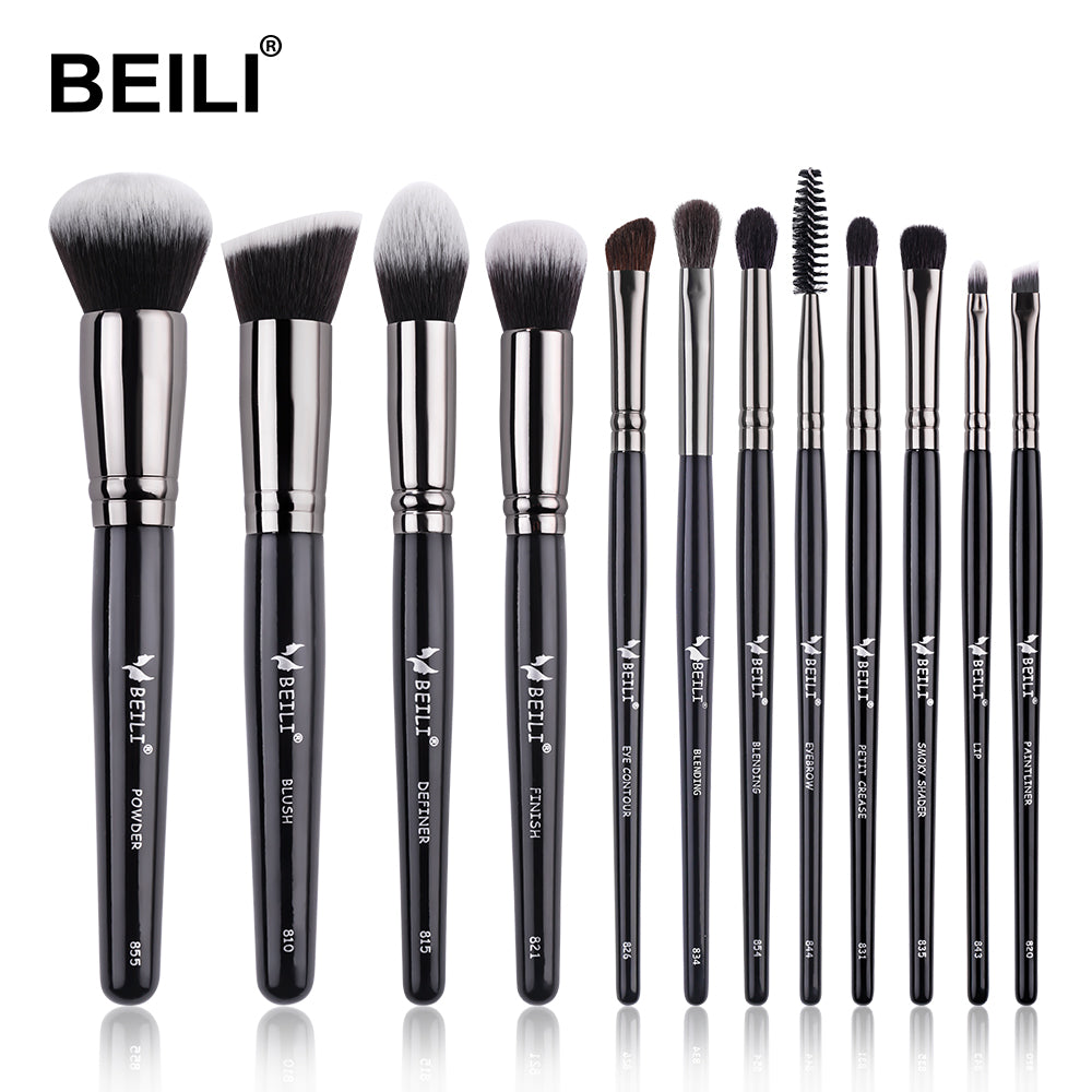 Set completo di pennelli per trucco professionale LUXURY 40 pezzi BX-S40