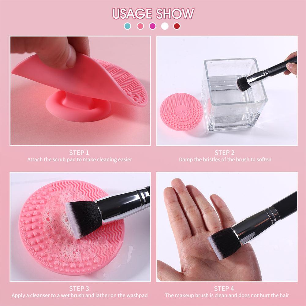 BEILI Silicone Makeup Brush Cleaner P1011/P1011-5pcs