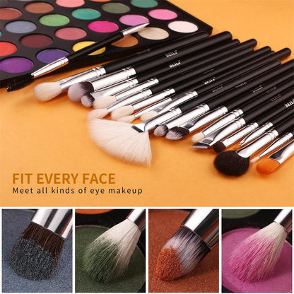 Black Professional Makeup Brush Set 30Pcs, Synthetic  B30-S02 - BEILI Official Shop